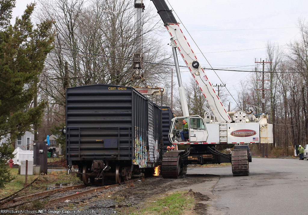 Derailment on the Southern Secondary